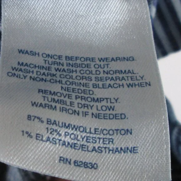 Lands' End Womens Mid-Rise Skinny Blue Jeans Size 6 Pre-owned Good Condi… - Picture 8 of 10